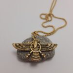 پلاک فروهر برجسته دو رو ط/ن