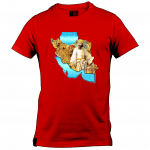 تیشرت نقشه ایران کوروش بزرگ