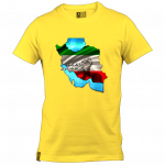 تیشرت نقشه ایران مایک ملتیم - Image 2