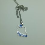 پلاک نقشه ایران آبها