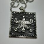 پلاک درفش شهباز مربعی