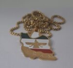 پلاک نقشه ایران رنگ پرچم ط|ن