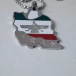 پلاک نقشه ایران رنگ پرچم ط|ن - Image 2